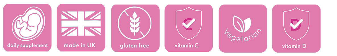 PREGNEA HORIZONTAL BADGES